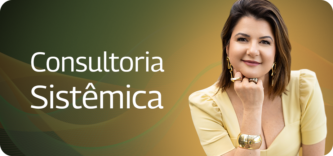 Banner Consultoria Sistêmica com foto de Michélle Milanni
